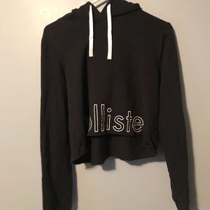 Black crop top